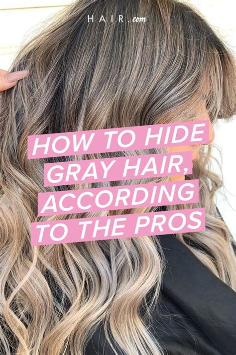 Stunning How To Hide Grey Hair For Long Hair