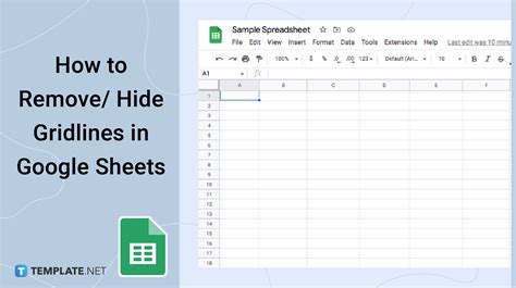 how to hide grid on google sheets
