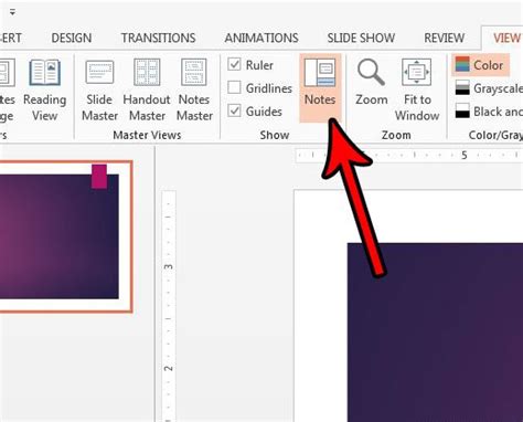 how to hide notes when presenting powerpoint on zoom