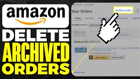 How To Hide Or Delete Amazon Orders