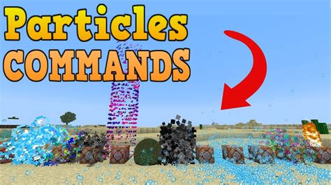 How To Hide Particles In Minecraft Bedrock Command