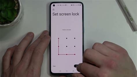 how to hide pattern lock in oneplus