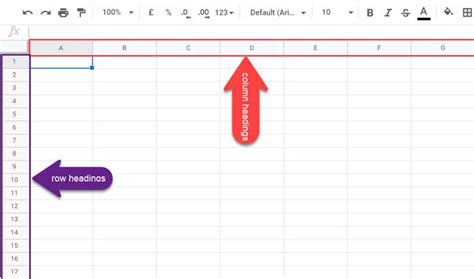how to hide row and column headers in google sheets