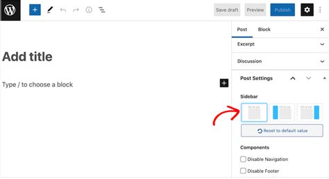 How To Hide Sidebar In Wordpress Page