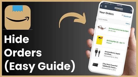 How To Hide Something From Amazon Orders