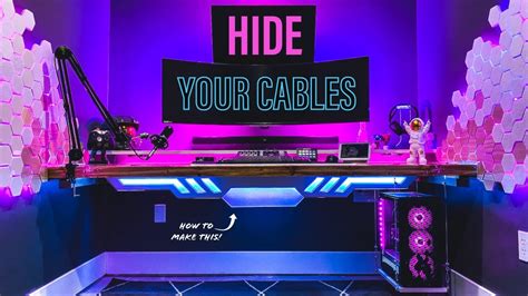 How To Hide Wires Gaming Setup