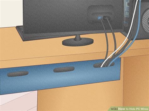 How To Hide Wires Pc Setup