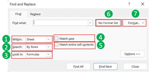 how to highlight ctrl f in excel