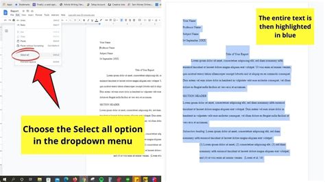 how to highlight everything in docs