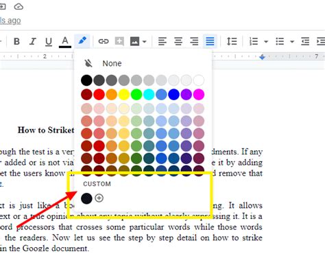 how to highlight on google docs on phone