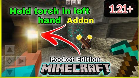 How To Hold A Torch In Minecraft Ps4