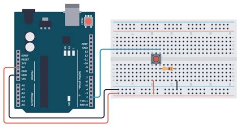 How To Hook Up A Button To An Arduino