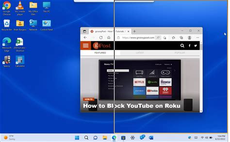 how to horizontally split screen