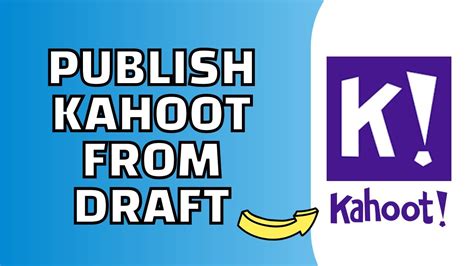 How To Host A Kahoot From Drafts