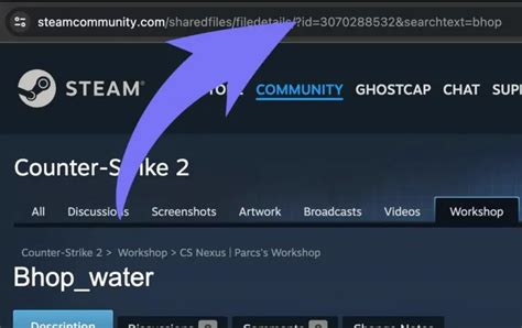 how to host workshop map cs2