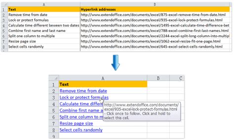 how to hyperlink multiple files in one cell in excel