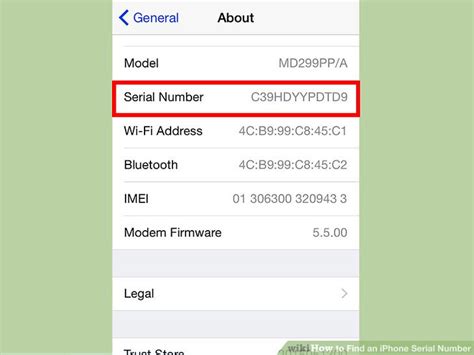 how to identify iphone with serial number