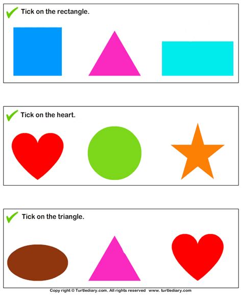 how to identify shapes