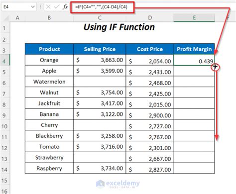 how to ignore blank cells in excel calculation