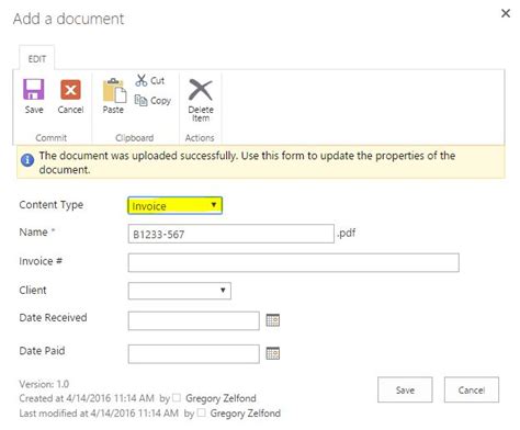 How To Implement Document Management System In Sharepoint Using Content Types