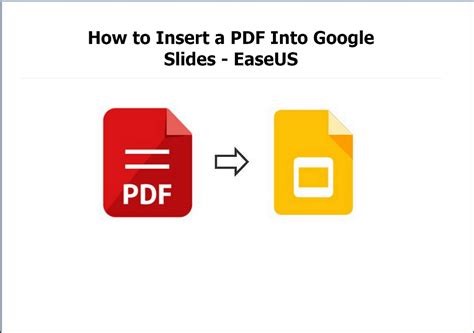 how to import a pdf presentation into google slides