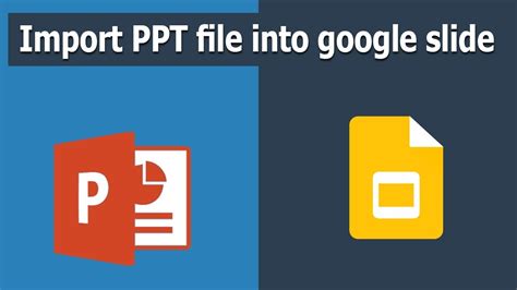 how to import a powerpoint presentation to google slides