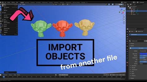 How To Import Another Blender File Into Blender
