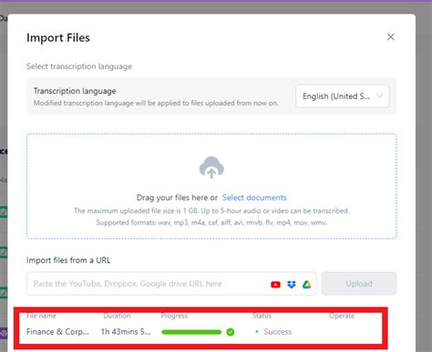 how to import audio files into google docs
