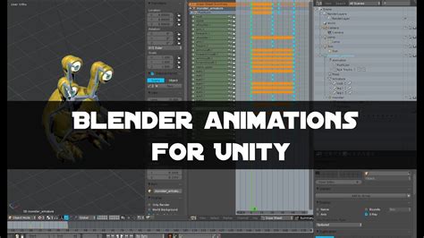 How To Import Blender Animations Into Unity