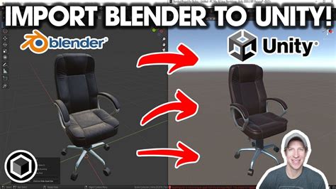 How To Import Blender File Into Unity