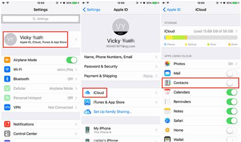 how to import contacts from gmail to icloud on iphone