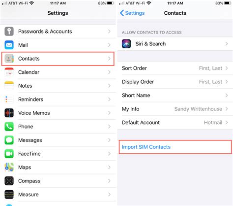 how to import contacts from gmail to sim card in iphone