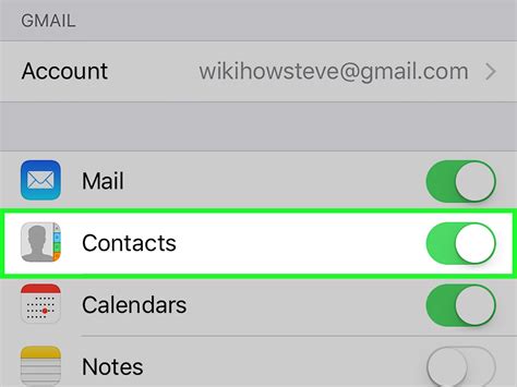 how to import contacts to gmail in iphone