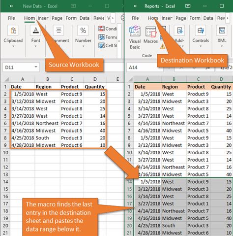 how to import data from another workbook in excel using vba