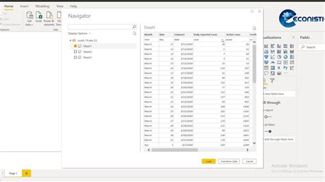 how to import data from excel in sharepoint to power bi