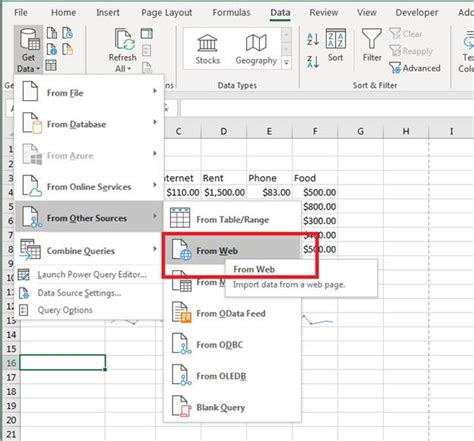 how to import data from image to excel 2019