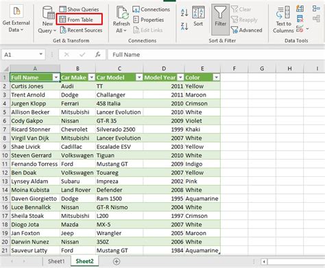 how to import data from one excel to another excel