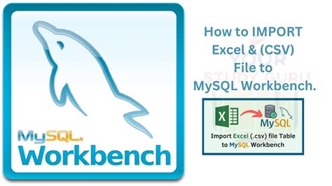 how to import excel file in mysql