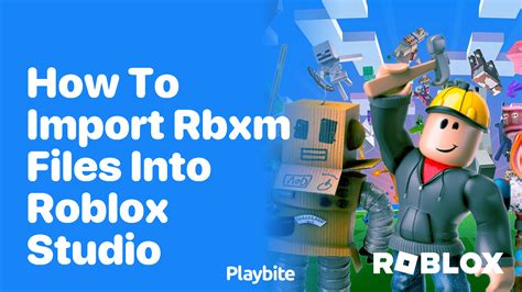 how to import files into roblox studio