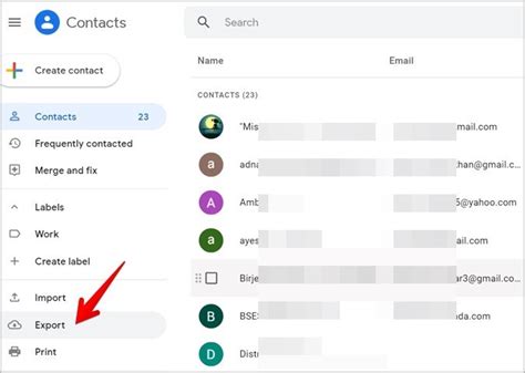 how to import google contacts in android