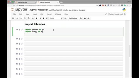 how to import libraries in jupyter notebook
