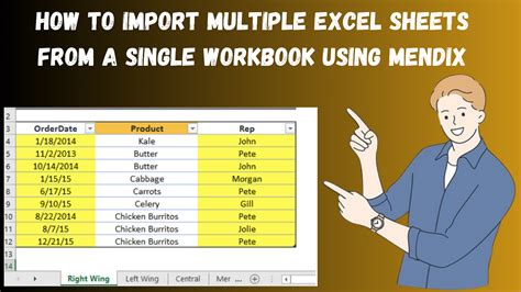 how to import multiple excel sheets into smartsheet