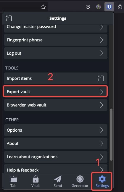 how to import passwords to bitwarden