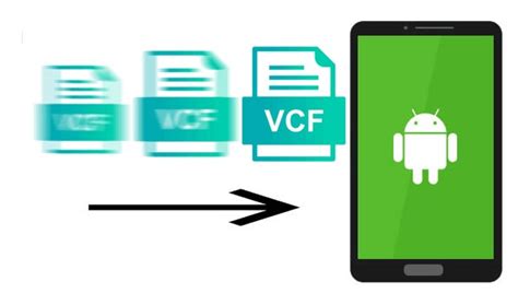 how to import vcf file in android programmatically