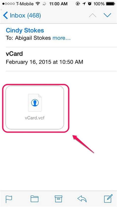 how to import vcf file in iphone 15