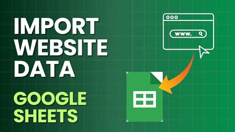 How To Import Website Data Into Google Sheets