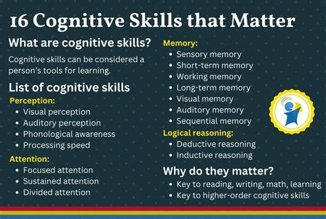 how to improve cognitive skills