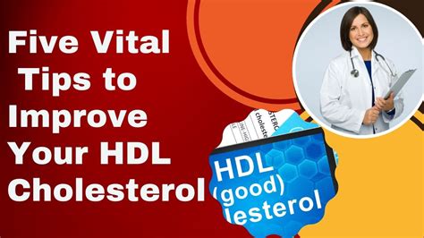 Boost Your Heart Health: How to Improve HDL Levels Naturally
