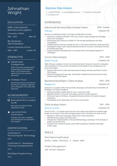how to include qualifications in cv