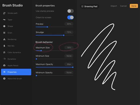 How To Increase Brush Size In Procreate